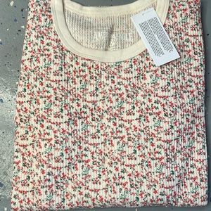 🎁Woman’s long sleeve waffle shirt